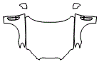 Hood, Fender and Mirror Kit pattern for the 2009 Jaguar XF