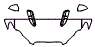 Hood, Fender and Mirror Kit pattern for the 2011 Jaguar XFR