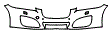 Bumper Kit pattern for the 2013 Jaguar XFR