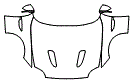 Full Hood, Fender and Mirror Kit pattern for the 2015 Jaguar XK