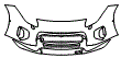 Bumper Kit pattern for the 2018 Jaguar F-Type