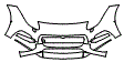 Bumper Kit pattern for the 2018 Jaguar F-Type