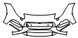 Bumper Kit pattern for the 2018 Jaguar F-Type