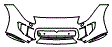 Bumper Kit pattern for the 2018 Jaguar F-Type