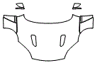 Full Hood, Fender and Mirror Kit pattern for the 2018 Jaguar F-Type