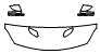 Hood and Mirror Kit pattern for the 2024 Jaguar F-Type
