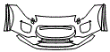 Bumper Kit pattern for the 2016 Jaguar F-Type