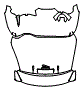 Trunk Lid Kit pattern for the 2016 Jaguar F-Type