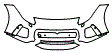 Bumper Kit pattern for the 2018 Jaguar F-Type
