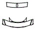 Trunk Lid Kit pattern for the 2018 Jaguar F-Type