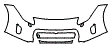 Bumper Kit pattern for the 2018 Jaguar F-Type