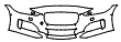 Bumper Kit pattern for the 2019 Jaguar XE