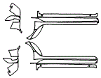 Rocker Panel Kit pattern for the 2019 Jaguar XE