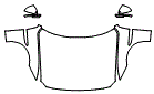 Full Hood, Fender and Mirror Kit pattern for the 2020 Jaguar XE