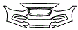 Bumper Kit pattern for the 2020 Jaguar XE