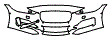 Bumper Kit pattern for the 2017 Jaguar XE