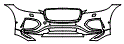 Bumper Kit pattern for the 2021 Jaguar F-Pace
