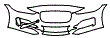 Bumper Kit pattern for the 2017 Jaguar XE