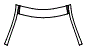 Roof and A-Pillar Kit pattern for the 2017 Jaguar XE