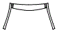 Roof and A-Pillar Kit pattern for the 2017 Jaguar XE