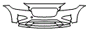 Bumper Kit pattern for the 2018 Jaguar F-Pace