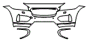 Bumper Kit pattern for the 2018 Jaguar F-Pace