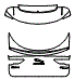 Trunk Lid Kit pattern for the 2024 Jaguar I-Pace