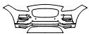 Bumper Kit pattern for the 2022 Jaguar E-Pace