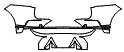 Rear Bumper Kit pattern for the 2024 Jaguar I-Pace