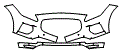 Bumper Kit pattern for the 2018 Jaguar E-Pace