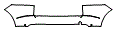 Rear Bumper Kit pattern for the 2018 Jaguar E-Pace