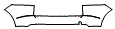 Rear Bumper Kit pattern for the 2018 Jaguar E-Pace