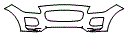 Bumper Kit pattern for the 2018 Jaguar E-Pace