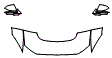 Hood, Fender and Mirror Kit pattern for the 2024 Jaguar I-Pace