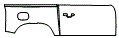 Door and Rear Fender Kit pattern for the 2027 Land Rover Defender 90