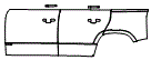 Door and Rear Fender Kit pattern for the 2027 Land Rover Defender 110