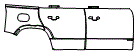 Door and Rear Fender Kit pattern for the 2027 Land Rover Defender 110