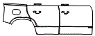 Door and Rear Fender Kit pattern for the 2022 Land Rover Defender