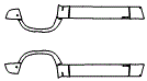 Rocker Panel Kit pattern for the 2022 Land Rover Defender