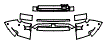 Bumper Kit pattern for the 2025 Land Rover Defender