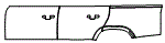 Door and Rear Fender Kit pattern for the 2027 Land Rover Defender 130