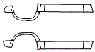 Rocker Panel Kit pattern for the 2022 Land Rover Defender