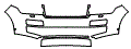 Grille and Bumper Kit pattern for the 2016 Land Rover Range Rover