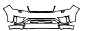 Bumper Kit pattern for the 2021 Land Rover Range Rover Sport