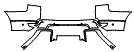 Rear Bumper Kit pattern for the 2021 Land Rover Range Rover Sport