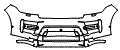 Bumper Kit pattern for the 2019 Land Rover Range Rover