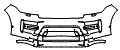 Bumper Kit pattern for the 2019 Land Rover Range Rover