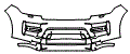 Bumper Kit pattern for the 2019 Land Rover Range Rover