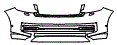 Bumper Kit pattern for the 2022 Land Rover Range Rover (New Generation)