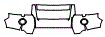 Grille and Bumper Kit pattern for the 2008 Land Rover LR2